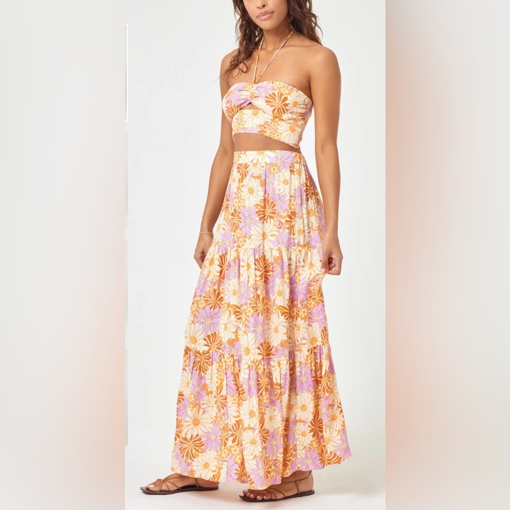 L *SPACE Bondi Maxi Skirt - Picture 3 of 11